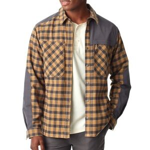 BASS OUTDOOR Utility Brushed Twill Shacket Men's M